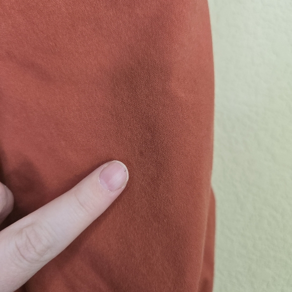 Prana Kanab Clay Rust Orange Organic Cotton Blend Jogger Hiking Pants Sz S - Picture 16 of 16